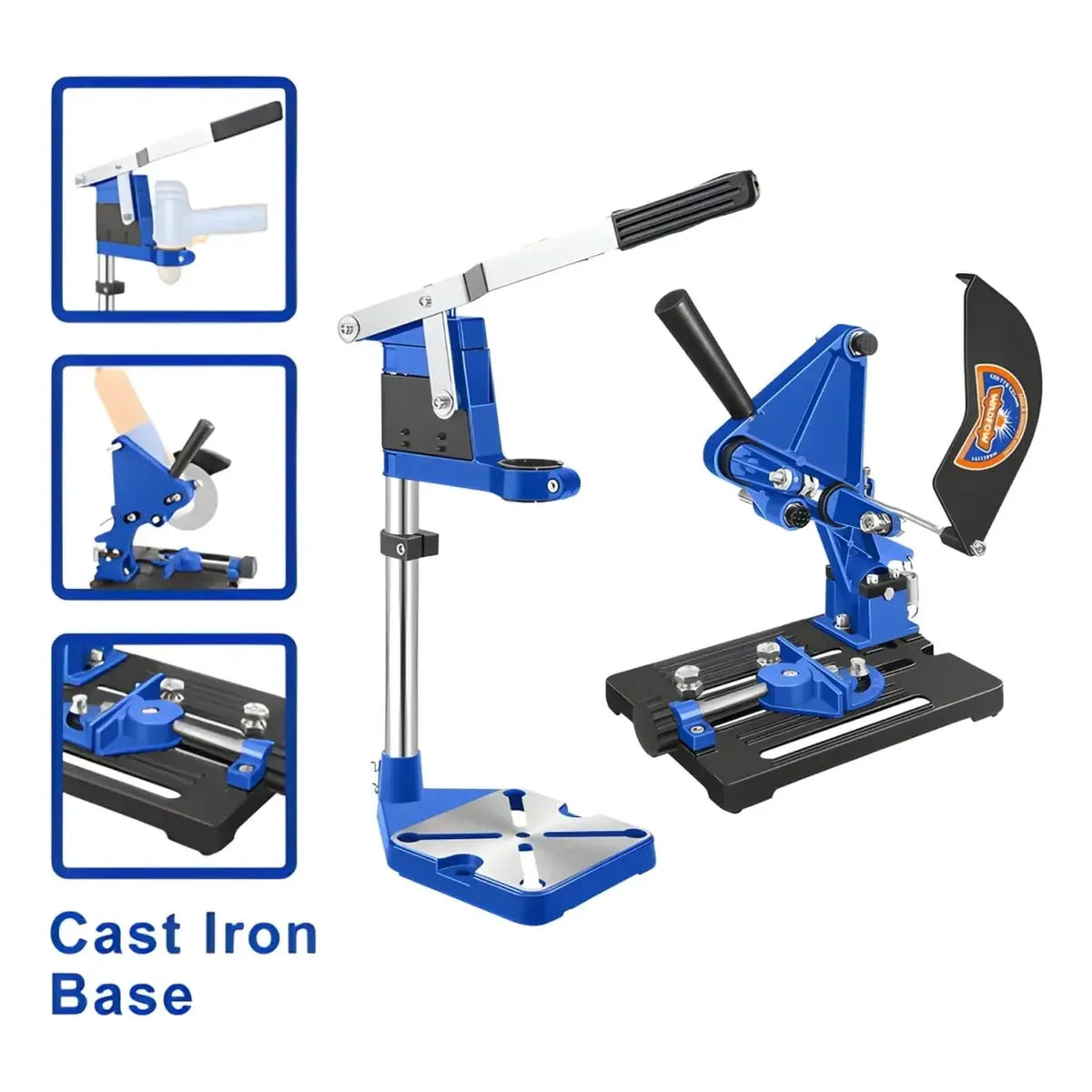 SET SOPORTE PARA AMOLADORA 100 - 125 MM + SOPORTE PARA TALADRO WASC2560