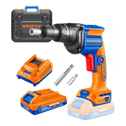 ATORNILLADOR INALAMBRICO 20V 1.4´´ HEX + BAT 2.0 AH + CARG + MALETA WDS2042854