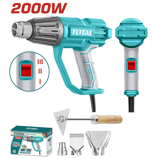 Pistola de Calor 2000 w INDUSTRIAL TOTAL TB20078-4