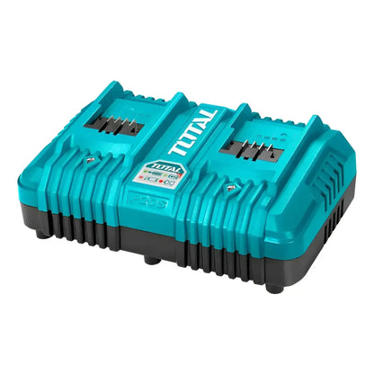 Cargador de Bateria Doble 20V 4.0 Ah INDUSTRIAL TOTAL TCLI2034-4