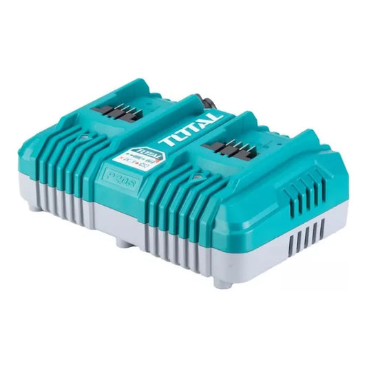 Cargador de Bateria Doble 20V 4.0 Ah INDUSTRIAL TOTAL TCLI2034-4