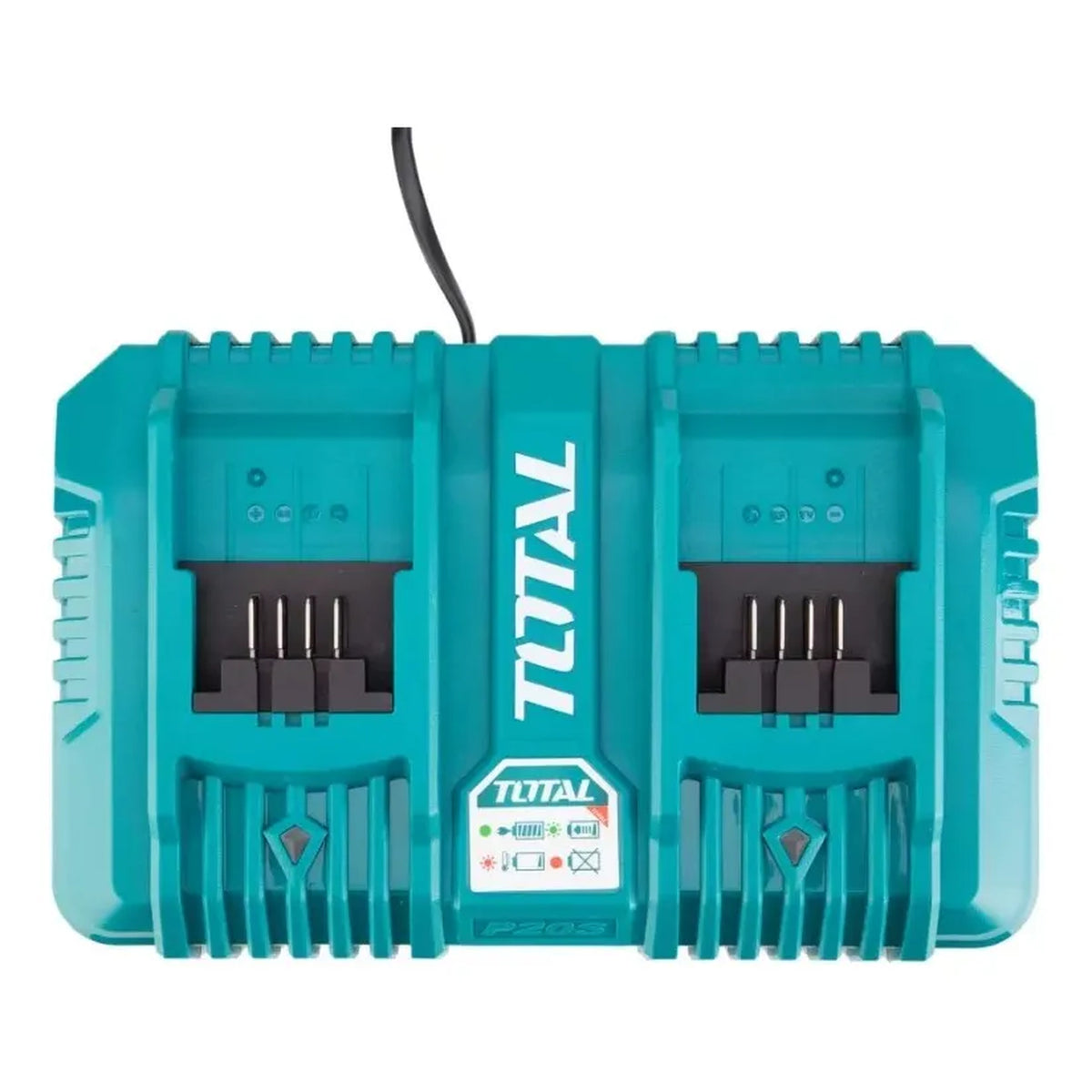 Cargador de Bateria Doble 20V 4.0 Ah INDUSTRIAL TOTAL TCLI2034-4