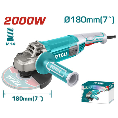 Amoladora Angular 2000W 180mm INDUSTRIAL TOTAL TG12018026-4