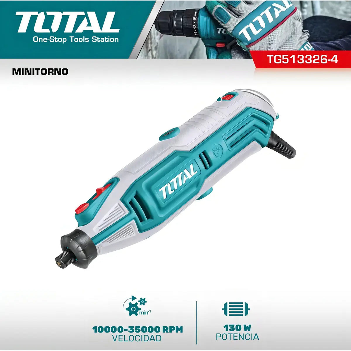 Minitorno 130W TOTAL TG513326-4