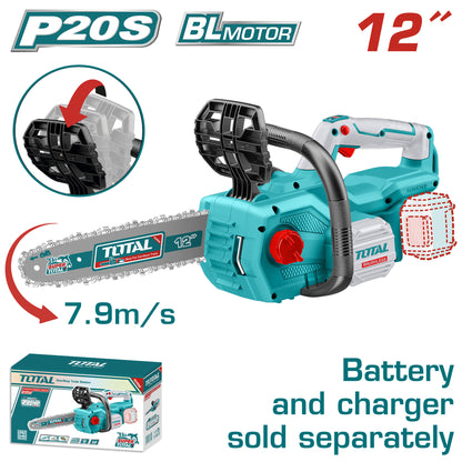 Motosierra 20V 12" INDUSTRIAL TOTAL TGSLI20128