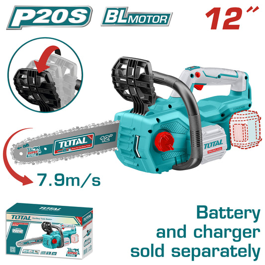 Motosierra 20V 12" INDUSTRIAL TOTAL TGSLI20128