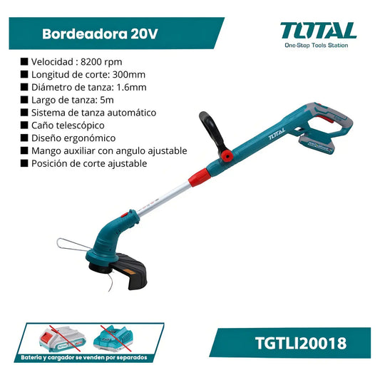 Bordeadora 20V TOTAL TGTLI20018