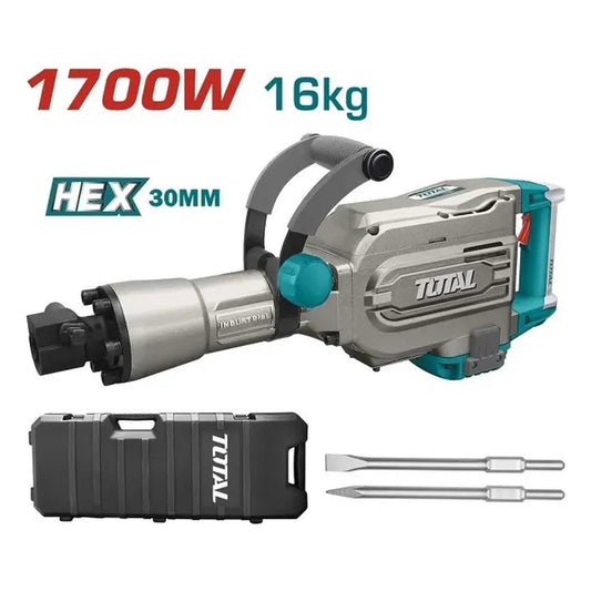 Martillo Demoledor 1700W 45J INDUSTRIAL TOTAL TH215456-4