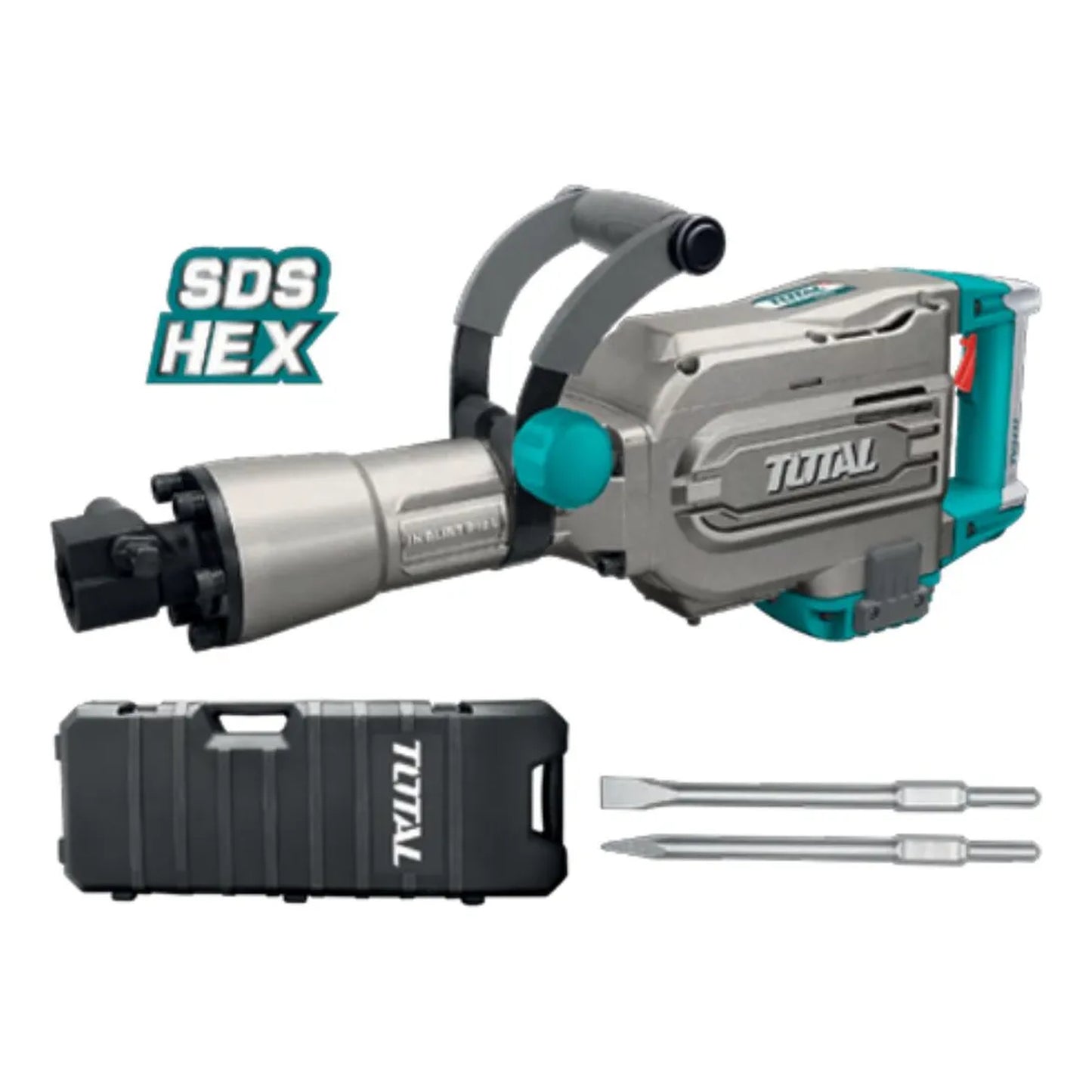 Martillo Demoledor 1700W 45J INDUSTRIAL TOTAL TH215456-4