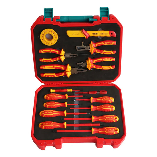 Caja de Herramientas Aisladas de 16 Pcs INDUSTRIAL TOTAL THKITH1601