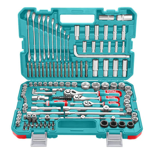 Caja de Herramientas de 139 Pcs INDUSTRIAL TOTAL THKTHP21396