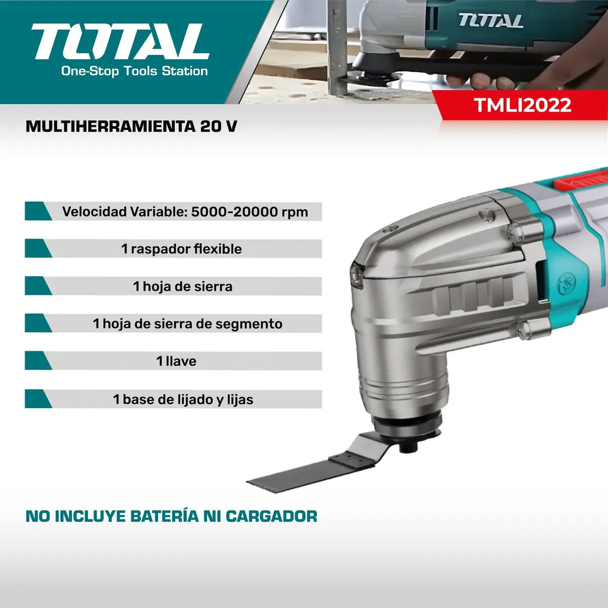 Multiherramientas 20V TOTAL TMLI2022