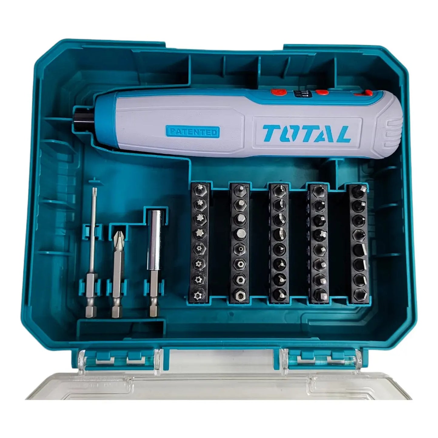 Atornillador 4V + 43 Accesorios TOTAL TSDLI04062