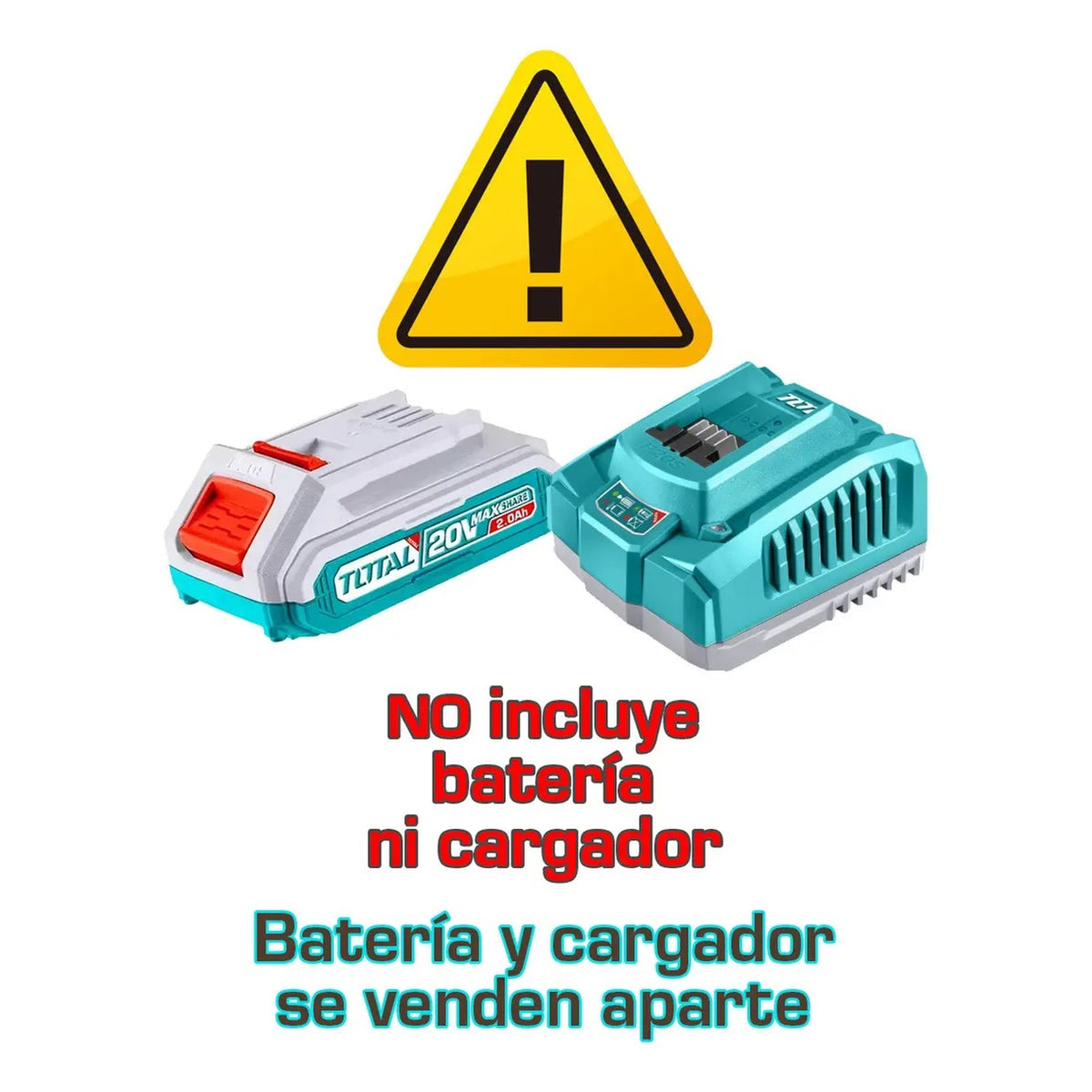 Ventosa Vibradora para Baldosas 20V TOTAL TTVLI2001