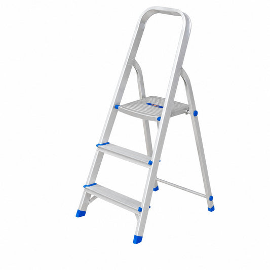 ESCALERA DE ACERO Y ALUMINIO 3 ESCALONES WLD3H03