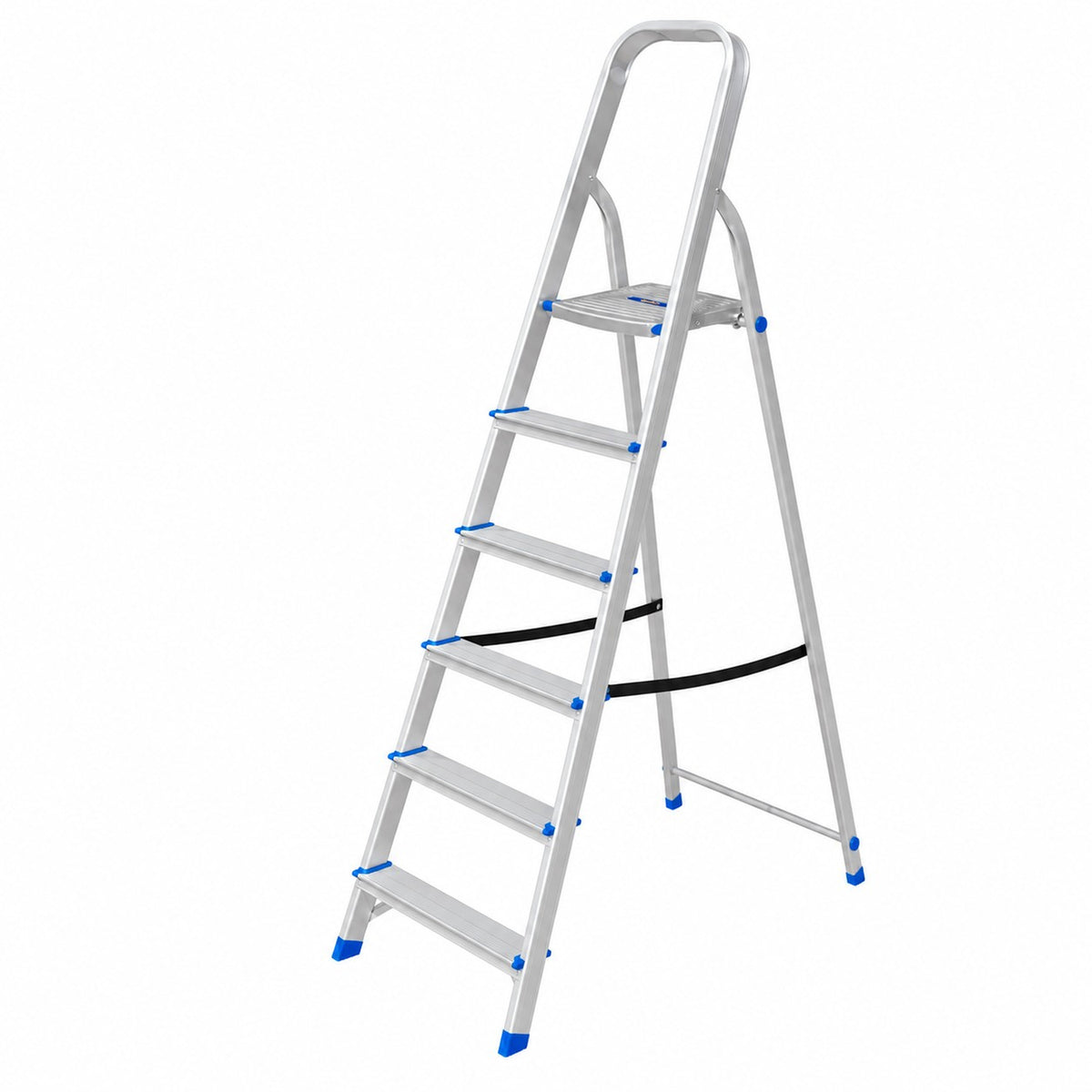 ESCALERA DE ACERO Y ALUMINIO 6 ESCALONES WLD3H06