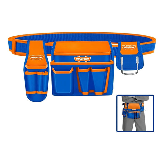 SET PORTAHERRAMIENTAS CHALECO + MOCHILA + BOLSO 13" + CINTURON WTGC104